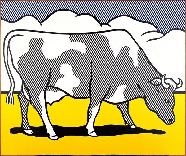   Cow Triptych (Cow Going 
