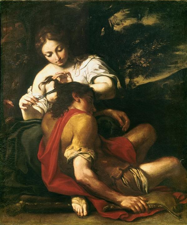 Samson and Delilah, Carol Cignani, 
c1670