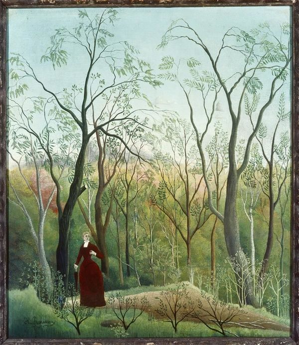 Henri Rousseau, Promenade in the Forrest c1886
